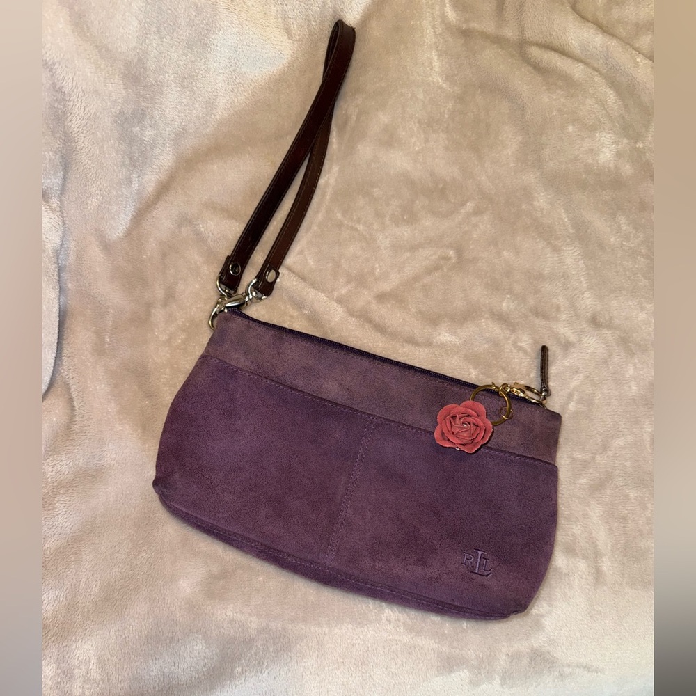 Ralph Lauren Suede Purse/Clutch